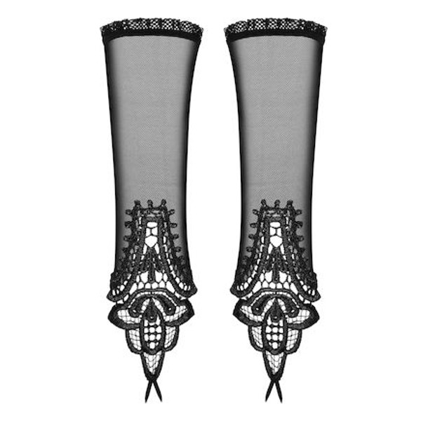 Γυναικεία Αξεσουάρ - Obsessive Luiza Mittens - Γάντια Μαύρα