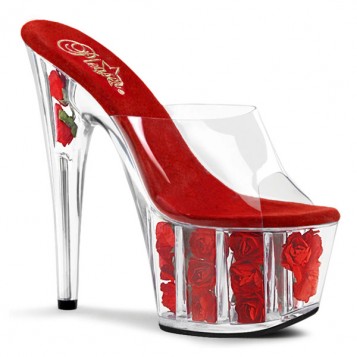 Pleaser Adore High Heels - Πλατφόρμες Κόκκινες
