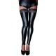 Stockings - Noir Latex Lace Wetlook Stockings Black Stockings - Noir Latex Lace Wetlook Stockings Black