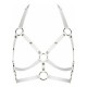 Γυναικεία Harness - Obsessive A759 Harness - Στήθους Λευκό