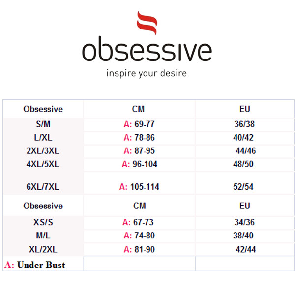 Sexy Bras - Obsessive Brasica Bra Black