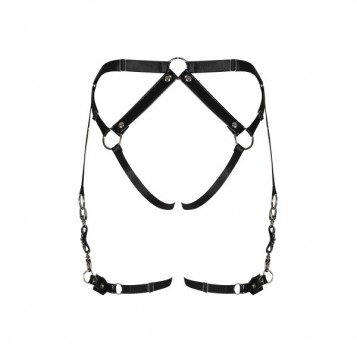 Obsessive A762 Harness - Μαύρο Plus
