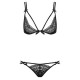 Sexy Lingerie Set - Obsessive Intensa Set Black