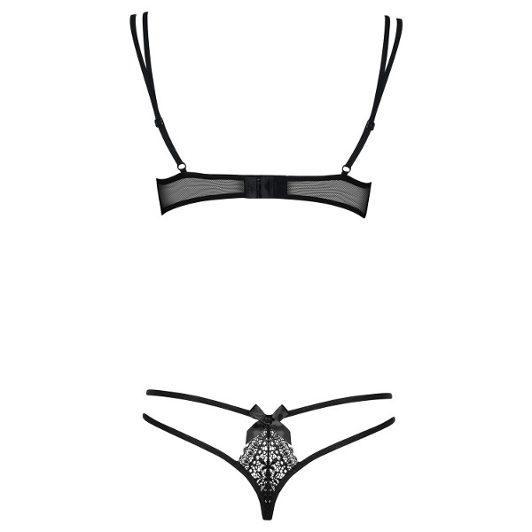 Sexy Lingerie Set - Obsessive Intensa Set Black
