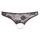 Underwear - Cottelli Collection String with Pearls Black