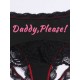 Std Daddy Please - Δαντελωτό Εσώρουχο Με Άνοιγμα Μαύρο Std Daddy Please - Δαντελωτό Εσώρουχο Με Άνοιγμα Μαύρο