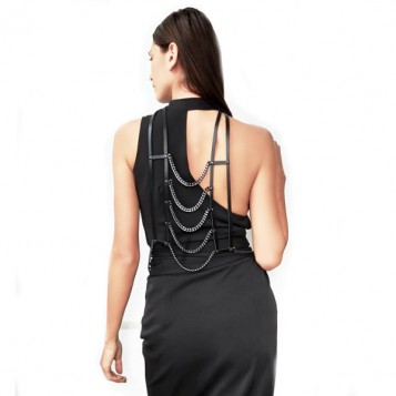 Skaz Harness 2002493 - Με αλυσίδες Μαύρο