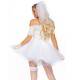 Bride Costumes - Leg Avenue Blushing Bride Costume White
