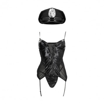 Shots Police Girl -Στολή Αστυνομικίνας Μαύρη