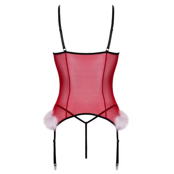 Christmas - Cottelli Collection Xmas Skirt Set Red