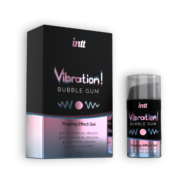 Διεγερτικά - Intt Vibration Bubblegum Gel - Διεγερτικό 15ml