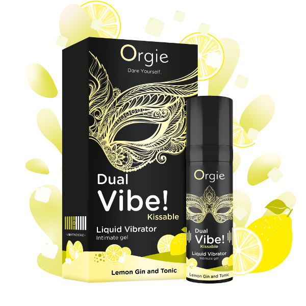 Stimulants - Orgie Lemon Gin and Tonic Liquid Vibrator 15ml