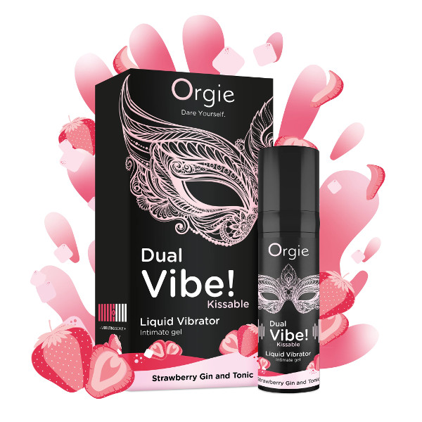 Διεγερτικά - Orgie Strawberry Gin and Tonic - Διεγερτικό με Δόνηση 15ml