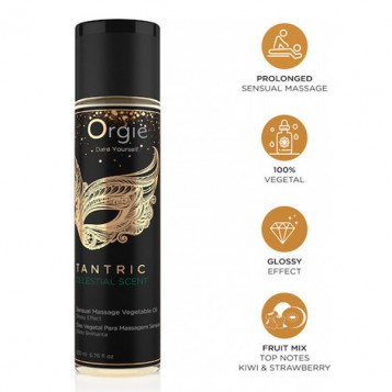 Orgie Tantric Calestial Scent - Λάδι Μασάζ 200ml