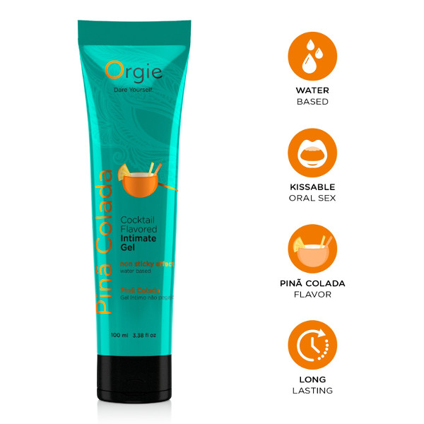 Λιπαντικά - Orgie Lube Tube Pina Colada - Λιπαντικό 100ml