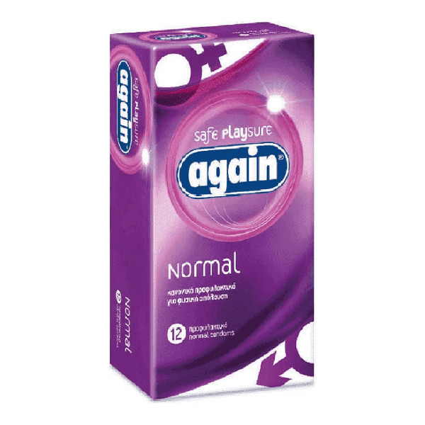 Condoms - Durex Again Normal Condoms 52mm 12pcs Condoms - Durex Again Normal Condoms 52mm 12pcs