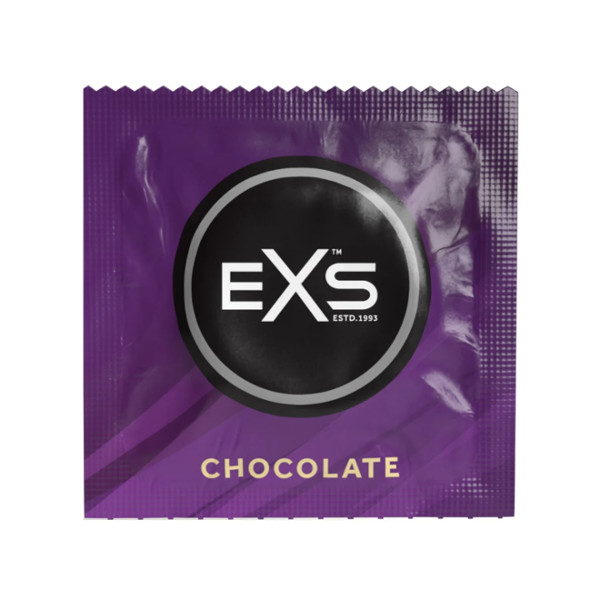 Flavor Condoms - Exs Chocolate Condoms 54mm 100pcs