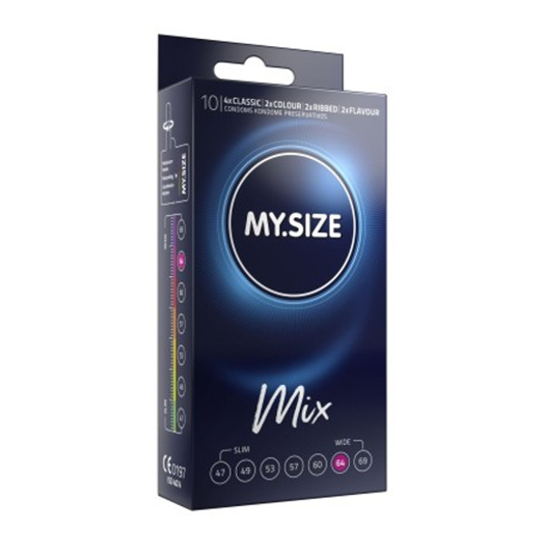 Προφυλακτικά - My Size Pro Mix - Προφυλακτικά 64mm 10τμχ