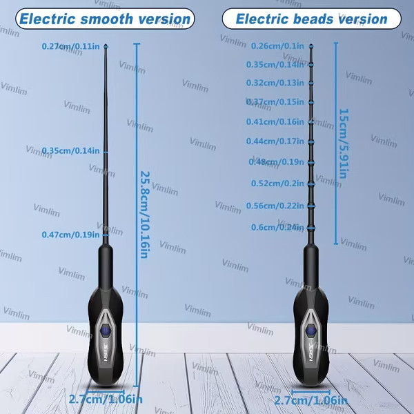 Διαστολείς - Urethral Sounds Catheter - Διαστολέας Δόνηση Μαύρος