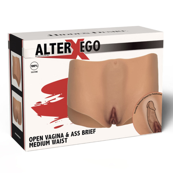 Trans - Alter Ego Vagina and Ass Brief Flesh