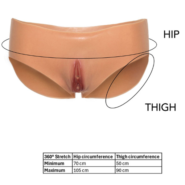 Trans - Alter Ego Open Vagina BriefLow Waist Flesh