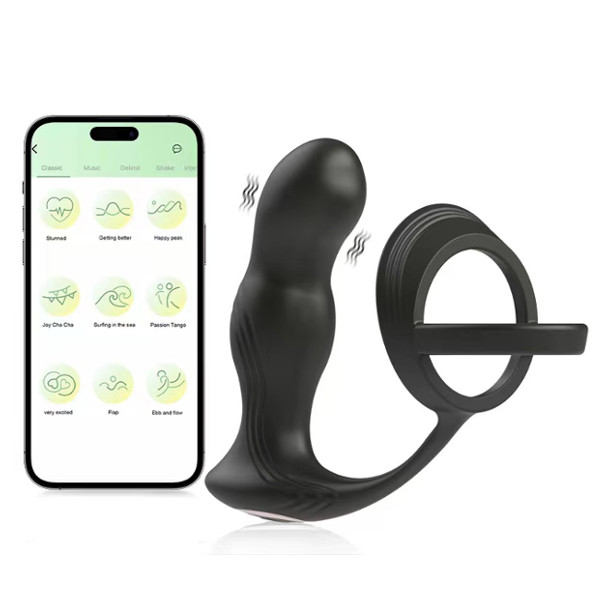 Gay Sex Toys - Guilty Toys P-spot Massager App Black Gay Sex Toys - Guilty Toys P-spot Massager App Black