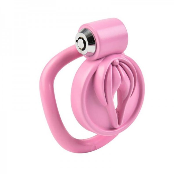 Std Inverted Sissy Chastity Cage For Erection Denial Pink Std Inverted Sissy Chastity Cage For Erection Denial Pink