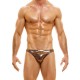 Εσώρουχα - Modus Vivendi Leather Low Cut Brief - Ροζέ-Χρυσό
