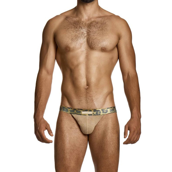 Modus Vivendi Mohair Jockstrap Leopard