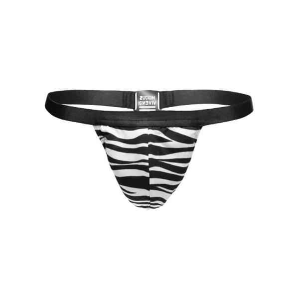 Ανδρικό Eσώρουχα - Modus Vivendi Animal Thong - Ζέβρα