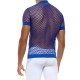 Ανδρικά - Modus Vivendi C-Through T-Shirt - Διχτυωτό Μπλε