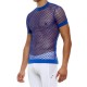 Ανδρικά - Modus Vivendi C-Through T-Shirt - Διχτυωτό Μπλε