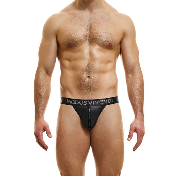 Ανδρικά Εσώρουχα - Modus Vivendi Flash Jockstrap - Μαύρο Ανδρικά Εσώρουχα - Modus Vivendi Flash Jockstrap - Μαύρο