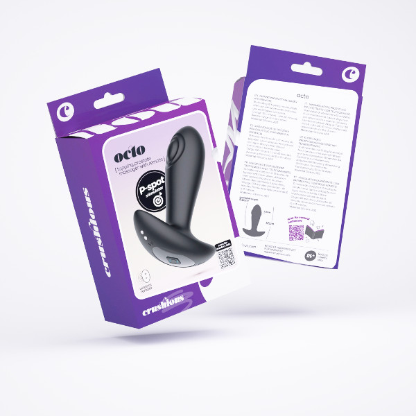 Pspot - Crushious Octo Tapping - Σφήνα Προστάτη Μαύρη 9.5εκ Pspot - Crushious Octo Tapping - Σφήνα Προστάτη Μαύρη 9.5εκ