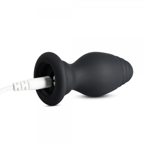 Σφήνες - Std Wireless - Δονούμενη Σφήνα με Ουρά Μαύρη-Καφέ Σφήνες - Std Wireless - Δονούμενη Σφήνα με Ουρά Μαύρη-Καφέ