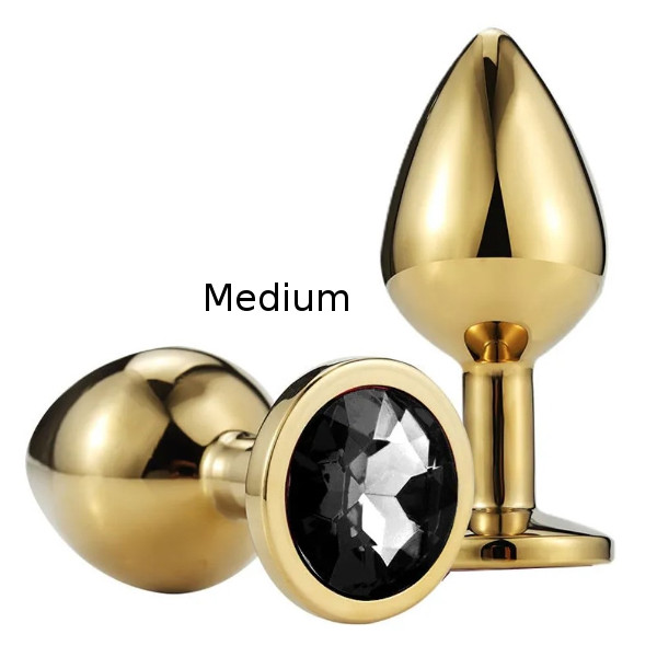 Σφήνες - Passion Labs Gold M - Σφήνα Διαμάντι Μαύρη 7εκ