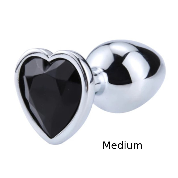 Σφήνες - Passion Labs Silver M - Σφήνα Καρδιά Μαύρη 7εκ Σφήνες - Passion Labs Silver M - Σφήνα Καρδιά Μαύρη 7εκ