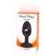 Wedges - Role Play Anal Plug Large Black 7cm