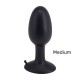 Wedges - Role Play Anal Plug Medium Black 6cm