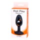 Wedges - Role Play Anal Plug Medium Black 6cm
