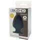 Anal Wedges - Silexd Thermo Reactive Anal Plug M Black