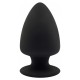 Anal Wedges - Silexd Thermo Reactive Anal Plug M Black