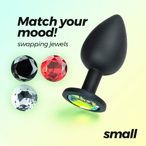 Diamond Plugs - Camileo Anal Plug Jewel S Black