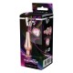 Diamond Anal Plugs - Gleaming Love Rose Gold Plug Small