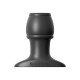 Tunnel Wedges - Pipedream Open Wide Tunnel Plug Black