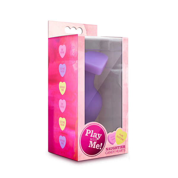Anal Wedge - Play With Me Candy Heart Fuck Me Purple