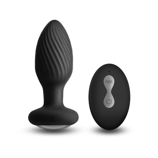 Wireless Plugs - Renegade Alpine Gyrating Remote Plug Black