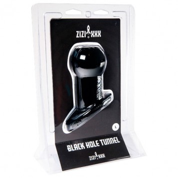 Zizi Plug L - Σφήνα Τούνελ Μαύρη 32mm