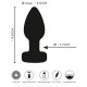 Σφήνες - Anos Flashing - Σφήνα με Δόνηση Μαύρη 7εκ