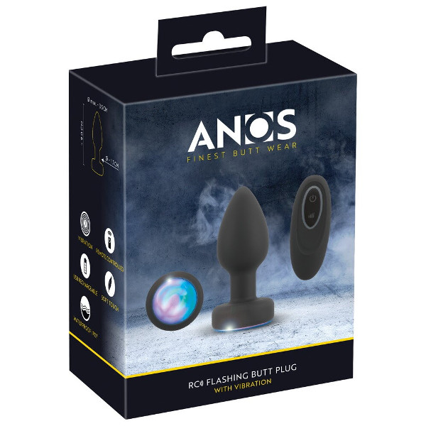 Σφήνες - Anos Flashing - Σφήνα με Δόνηση Μαύρη 7εκ